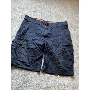 Wear First Cargo Blue Navy Shorts. Size 36 Cotton  Side Bags